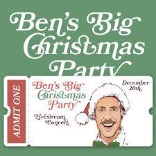 Ben Rector On Twitter Announcing Ben S Big Christmas Party A Livestream Concert Event On December 20th Join Me And The Band From A Ben Rector Christmas As We Play Through The Record In Addition To Other Christmas Classics And General Merriment