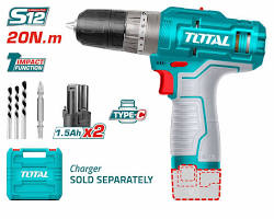 Image of Total Cordless Impact Drill 12V TIDLI12202