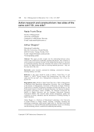 Leadership si management educational book. Pdf Action Research And Constructivism Two Sides Of The Same Coin Or One Side