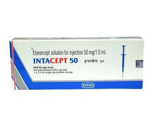 Etanercept Injection 50mg, Intas Pharmaceuticals Ltd at ₹ 11000.00/vial in Nagpur