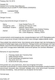 Tips cara agar diterima melamar kerja di perusahaan. Contoh Surat Lamaran Kerja Spbu Contoh Surat