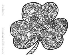 See if you can find the four leaf clovers. Shamrock Coloring Pages For St Patrick S Day Minds In Bloom
