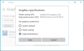 The gpu hardware information, the type, the memory and the driver version will. How To Choose Which Gpu A Game Uses On Windows 10
