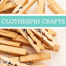 Try this clothespin counting activity with your toddler or preschooler today! 50 Creative Clothespin Crafts