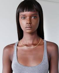 Duckie Thot Model Profile Photos Latest News Beautiful Black Girl Beautiful Dark Skinned Women Model Polaroids