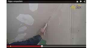 Rigips Verspachteln Video Anleitung Diybook Rigips Rigips Wand Wand Verspachteln