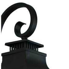 Y Decor El2282ib Morgan 1 Outdoor Wall Mounted Lighting Imperial Black Y Decor Post Lights