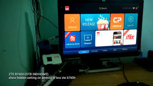 Menampilkan Pengaturan Tersembunyi Di Stb Zte B760h Indihome Youtube