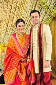Stunning Mango Yellow Saree With Pink Paithani Saree Mumbai Wedding Indian Wedding Outfits Groom Outfit