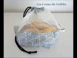 Sac Filet Pour Les Courses Fruits Et Legumes Zero Dechet Tuto Couture Valma Youtube Sac Filet Sac Reutilisable Tuto Couture