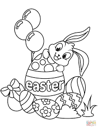 In this cute cat coloring page below, a tiny cat has crawled into a pair. Cute Easter Coloring Pages Printable Novocom Top