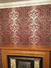 Review Photo 1 Textured Wallpaper Diy Wallpaper Damask Wallpaper