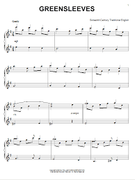 Download and print in pdf or midi free sheet music for greensleeves by misc traditional arranged by januslj for piano (solo) Greensleeves Piano Solo Print Sheet Music Now