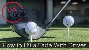 Place the golf ball between. How To Hit A Power Fade With Driver Controled Fade Golf Shot Youtube