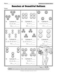 A Math Worksheet That Presents Multiplication As Repeated Addition Repeated Addition Multiplication Math Worksheet Repeated Addition