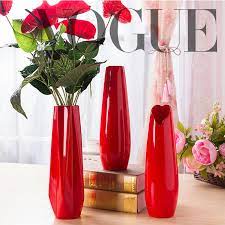 A wide variety of red modern vases options are available to you, such as m, s, and l. Red Color Ceramic Vase Big Size Red Flower Porcelain Vase Modern Fashion Tabletop Vase For Wedding Decoration Europe Flower Vase Vases Aliexpress