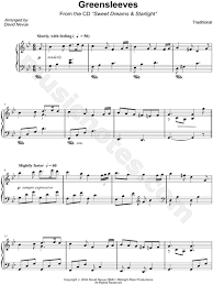 Beginner (see other levels of this song) pages: David Nevue Greensleeves Sheet Music Piano Solo In Bb Major Download Print Sku Mn0151911