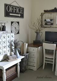 Junk Chic Cottage Saturday Spotlight Life Behind The Blogger Home Office Decor Office Interior Design Home Decor