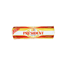 High quality cultured butter with internse rich flavor and creamy texture. President Cheese Butter Cream Lactalis International