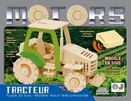 Maquette Tracteur Radiocommande Nature Decouvertes