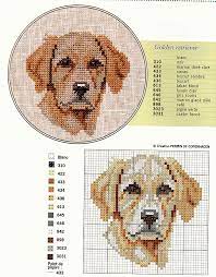 This helps you know how much cloth or fabric you need to complete back in ye olden days when i was learning to cross stitch circa 1988, counted cross stitch patterns all included little clipart directions on how to cross stitch. Golden Retriever Cross Stitch Animals Animal Cross Stitch Patterns Portrait Cross Stitch