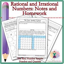 Rational And Irrational Numbers Notes Homework Irrational Numbers Irrational Numbers Activities Coping Skills Worksheets