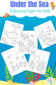 Coloring pages of pregnant seahorse. Printable Ocean Coloring Book For Kids Arty Crafty Kids