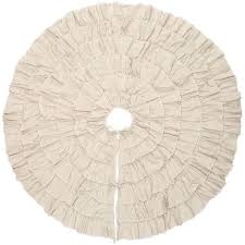 I had been wanting a new ruffled tree skirt. Electronicheart Christmas Tree Pleated Skirts White Linen Ruffled Tree Skirts Holiday Tree Decoration Skirts Walmart Canada