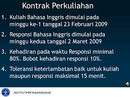 Uts bahasa inggris kuliah semester 1. Kontrak Perkuliahan Kuliah Bahasa Inggris Dimulai Pada Minggu Ke 1 Tanggal 23 Februari 2009 Responsi Bahasa Inggris Dimulai Pada Minggu Kedua Tanggal Ppt Download