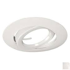 Shop Galaxy White Gimbal Recessed Light Trim Fits Housing Diameter Recessed Lighting Trim Recessed Lighting Galaxy Lights