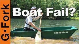 One Sheet Plywood Boat Fail Or Float Gardenfork Tv Plywood Boat Free Boat Plans Boat Plans