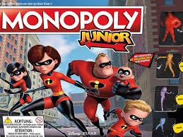 Brad bird (die unglaublichen, ratatouille) sitzt nach dem ersten abenteuer. Monopoly Junior Die Unglaublichen 2 Spiel Anleitung Und Bewertung Auf Alle Brettspiele Bei Spielen De