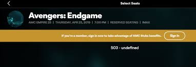 avengers endgame tickets thanos wipes out fandango amc and