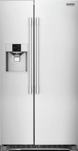 Join the frigidaire family and unlock benefits with you in mind. Frigidaire Professional 26 Cu Ft Side By Side Refrigerator Stainless Steel Fpss2677rf
