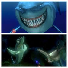 You shouldn't constantly worry that someone who looks threatening, for the most part bruce was just aggressively friendly, and the only reason why he went savage was because of the blood. Director S Commentary Track Review Finding Nemo Pixar Post