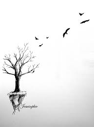 Meaningful Simple Bird On Tree Drawing Pin By Karen Payeur On Oldies Tree Tattoo Small Tree Tattoo Drawings Tree Tattoo