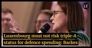🛡️ Defence Minister Yuriko Backes says Luxembourg won't jeopardise its  financial reputation to meet NATO's 5% target by 2035—but moderate  borrowing could be