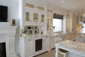 How to cut raised panel cabinet doors (for glass inserts) with circular saw. Leaded Glass Inserts And Doors Designed For Kitchens American Traditional Kitchen Toronto By Glassworks Studio Custom Glass Houzz