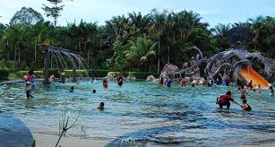 Hot spring of sungai klah, perak (floating along). Whitewater Rafting Sungkai With Stay At Felda Residence Hotspring Sungai Klah