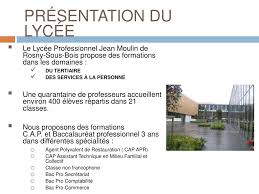 Ppt Lycee Professionnel Jean Moulin Rosny Sous Bois Powerpoint Presentation Id 873575