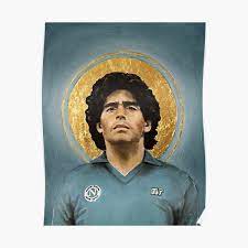 Santa maradona is a 2001 italian comedy film directed by marco ponti.12. Poster Santa Maradona De Soccerfanclub Art Prints Icon Art Maradona Art