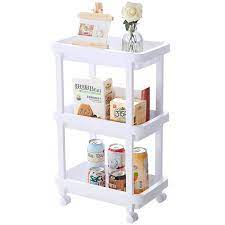 Maybe you would like to learn more about one of these? Aogist Rolling Storage Cart Organizer Shelf Rack Storage Tower Utility Cart For Kitchen Laundry Room Bathroom Office Dresser 3 Tier White Buy Online In Antigua And Barbuda At Antigua Desertcart Com Productid 131077259