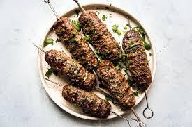 Beef Kofta Kababs With Tzatziki The Modern Proper Recipe In 2020 Beef Kofta Recipe Cooking Kofta Recipe