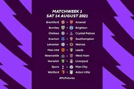 Tuesday 20 april 2021 chelsea20:00 brighton stamford bridge, london wednesday 21 april 2021. 2021 2022 Epl Fixtures Have Been Released