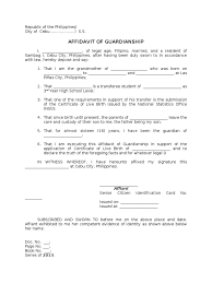 Republic of the philippines ) city/municipality of _____ _,s.s affidavit of surviving heirs/surviving spouse/ Affidavit Of Guardianship