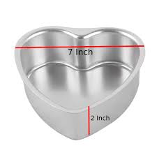 However, if you slice the cake small enough, you can push for 8 slices, equaling 8 servings. Kitchen Aluminium Heart Shaped Cake Pan Muffin Mold Baking Buy Online At Best Prices In Pakistan Daraz Pk