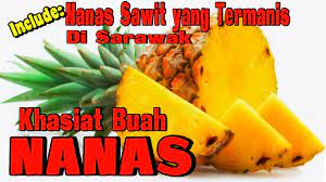 Dalam 100 gram buah nanas mengandung 40 kkal, 0,6 gram protein, 9,9 gram karbohidrat, 0,6 gram serat dan 22 mg vitamin c. Khasiat Buah Nanas Nanas Sawit Yang Termanis Di Sarawak Youtube