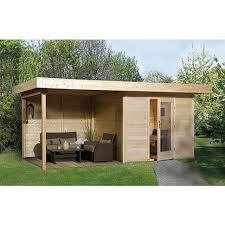 Obi Dreveny Zahradny Domcek Florenz B Veľkost 3 Prirodny 530 X 240 Cm Nakupit V Obi Shed Homes Hot Tub House Backyard Office