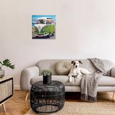 Stupell Industries Dogs Driving Retro Van Summer Beach Trip, Designed by CR  Townsend Canvas Wall Art, 24x24, Multicolor : Amazon.ca: Home