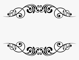 Similar with white flowers png. Wedding Border Frame Clipart Border Design Clipart Black And White Hd Png Download Transparent Png Image Pngitem